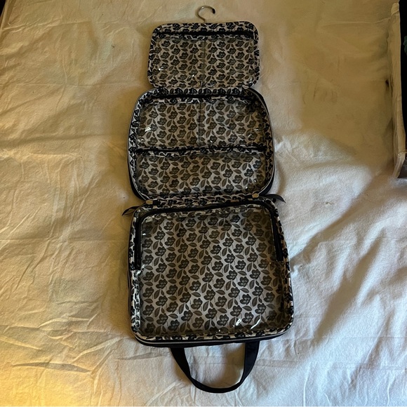 Vera Bradley Hanging Tri-Compartment Toiletry Case - Picture 3 of 10